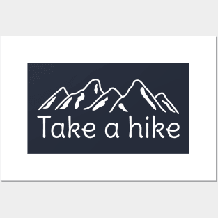 Cool Camping Hiking Outdoors T-Shirt Posters and Art